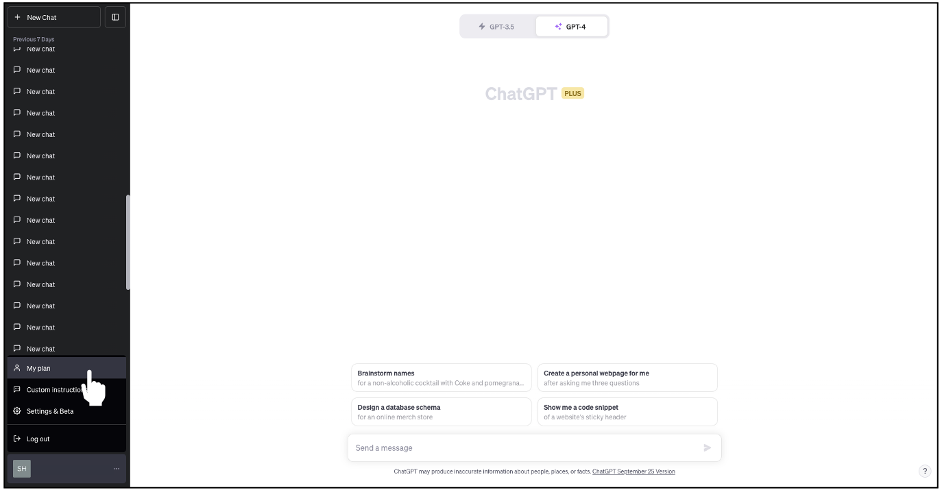 ChatGPT Plus(有料版)の解約方法